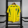 2002 Retro Brazil Home Jersey